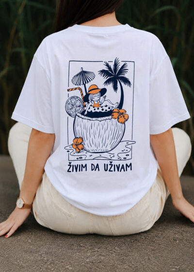 Comfort majica Živim da uživam